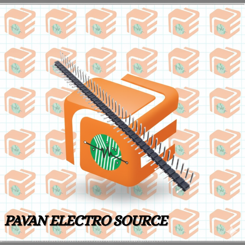 Right Angle Male Connector (Berg Strip)