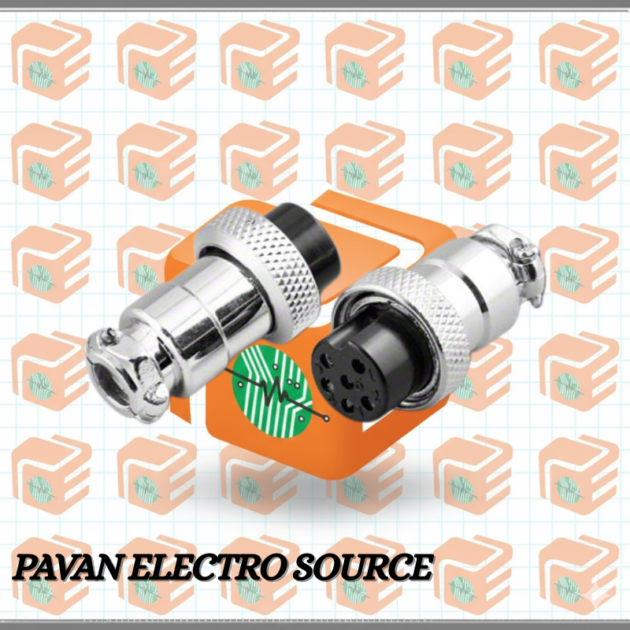 Mic Connector 6 Pin – Male & Female - Pavan Electro Source