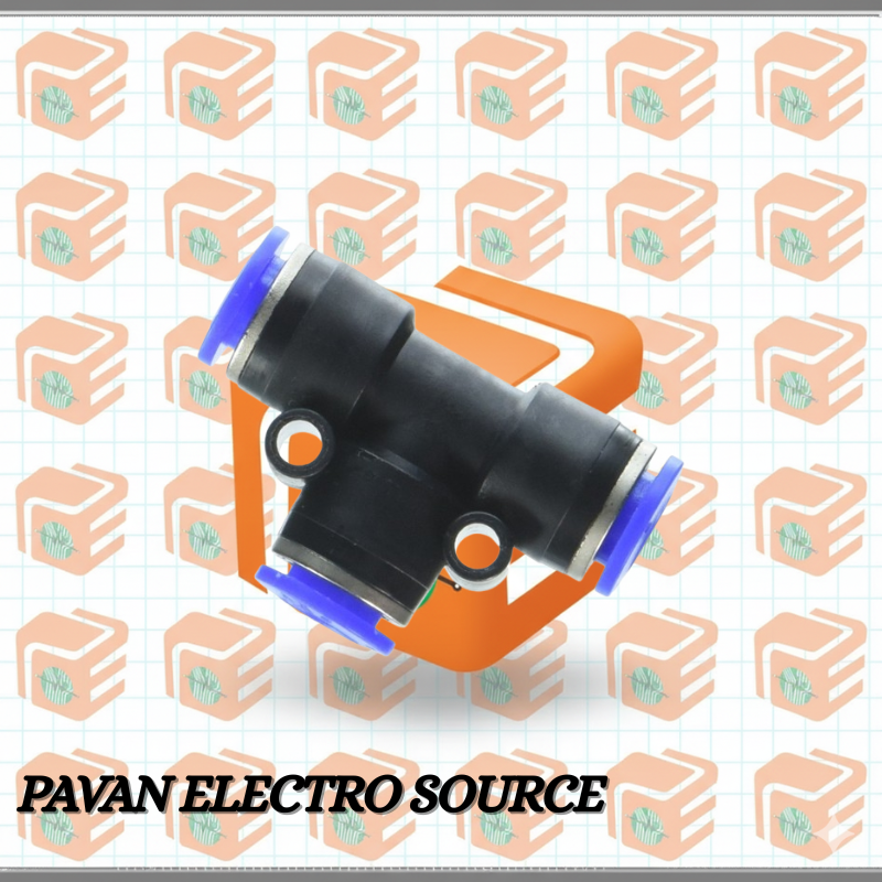 Pneumatic T-Type Connector – 3 Way