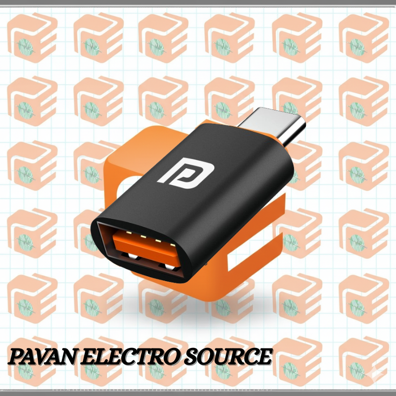 USB A to USB Type-C OTG Adapter