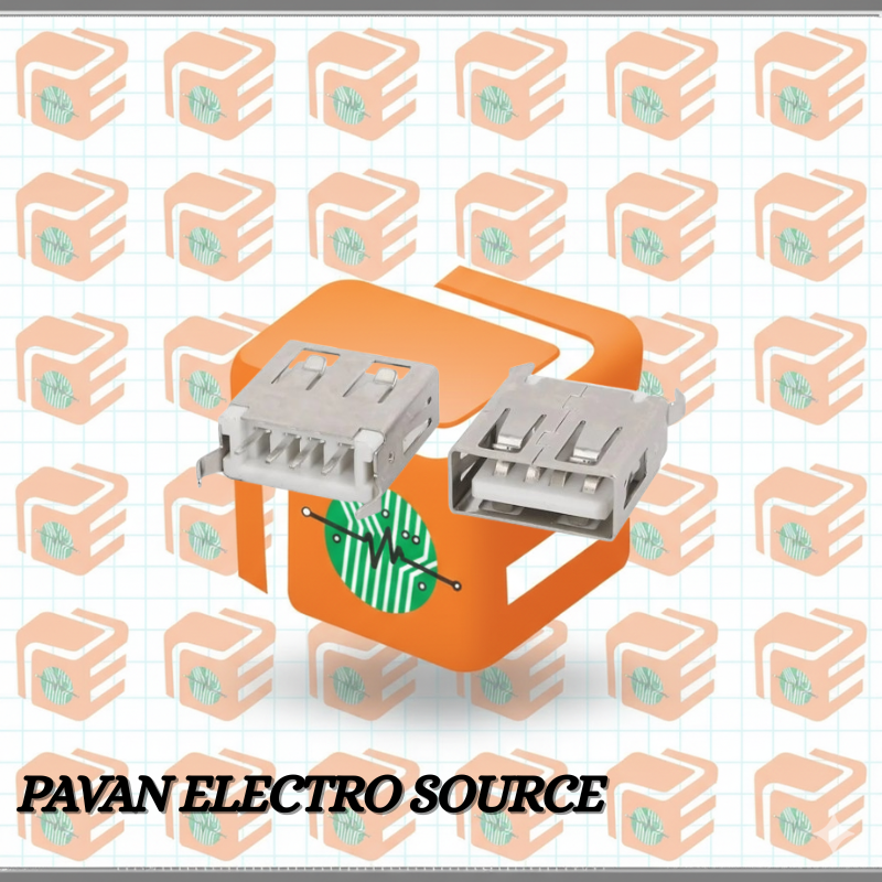 USB A Type (F) Vertical Connector